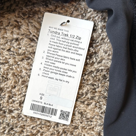 Lululemon - Men’s S - Tundra Trek 1/2 Zip Fleece Pullover - Picture 4 of 5